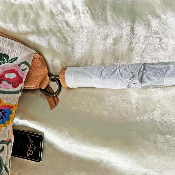 Embroidered Satchel Bag - Picture 8 of 16